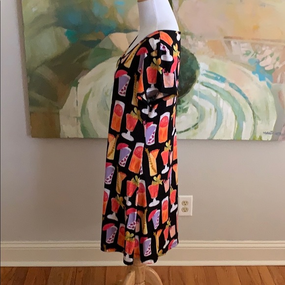 Ronni Nicole Cocktail Drink Print Dress size 8 - Picture 6 of 12